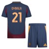 Maillot de Supporter AS Roma Dybala 21 Troisième 2024-25 Pour Enfant